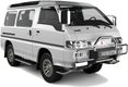  4-дверный MPV с 1986 по 1999 водостоки