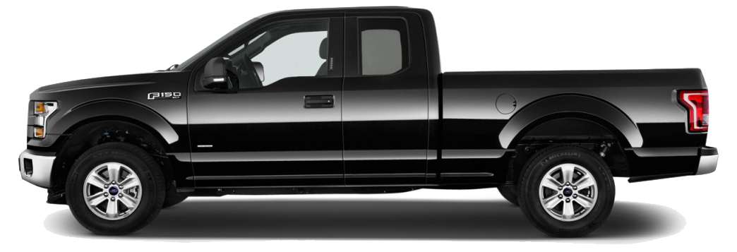 SuperCab 2-doors Extended Cab from 2015 to 2020 naked roof