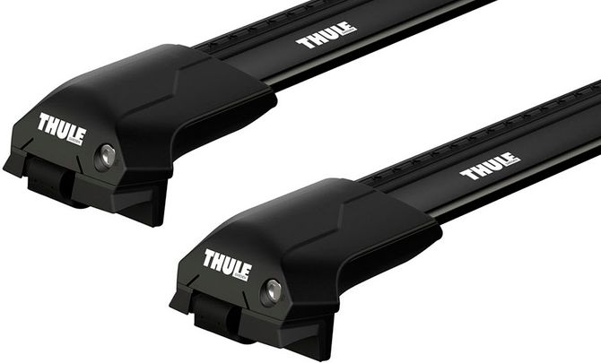 Roof rails rack Thule Wingbar Edge Black (0.95m / 0.86m) 670:500 - Фото