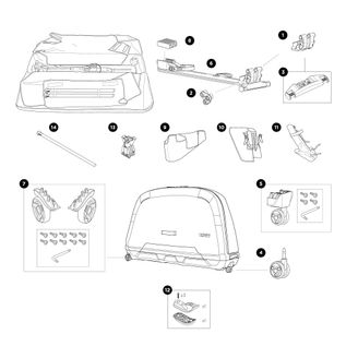 Велосипедный кейс Thule RoundTrip Road Bike Travel Case