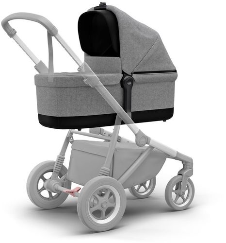 Люлька Thule Sleek Bassinet (Grey Melange) 11000100 670:500 - Фото 2