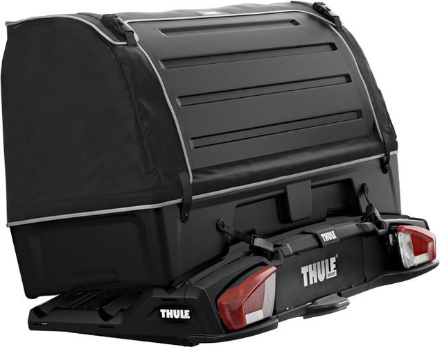 Thule VeloSpace XT 939 Black + Thule BackSpace XT 9383 qutisi bilan velosiped tashuvchisi 670:500 - Фото