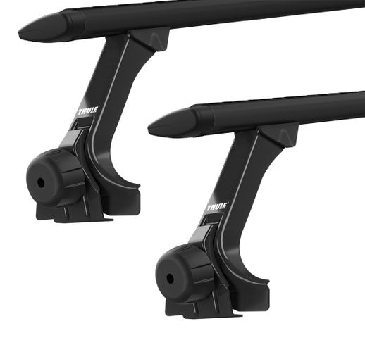 Багажник на водостоки (20см) Thule Wingbar Evo Black (1.50 м) 670:500 - Фото