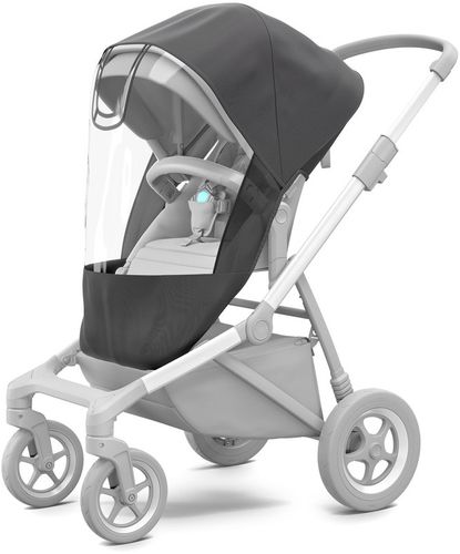 Детская коляска с люлькой Thule Sleek (Shadow Grey) 11000008 670:500 - Фото 12