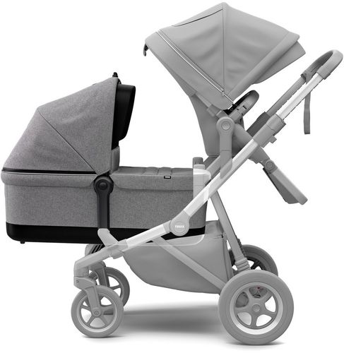 Люлька Thule Sleek Bassinet (Grey Melange) 11000100 670:500 - Фото 4