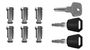 Set of locks (6 pcs) Thule One-Key System 450600