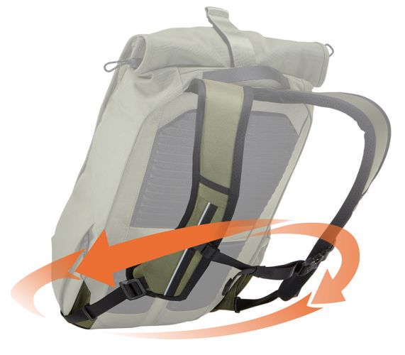 Рюкзак Thule Paramount Commuter Backpack 18L (Olivine) 670:500 - Фото 13