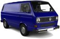 T3 4-doors Van from 1979 to 2002 rain gutters