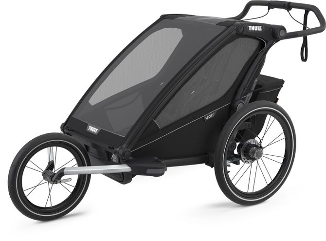 Детская коляска Thule Chariot Sport Double (Midnight Black) 10201023 670:500 - Фото 7