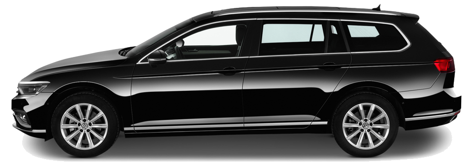 B8 Variant 5-doors Wagon from 2014 to 2023 flush rails