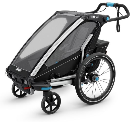 Детская коляска Thule Chariot Sport Single (Black) 10201011 670:500 - Фото 3