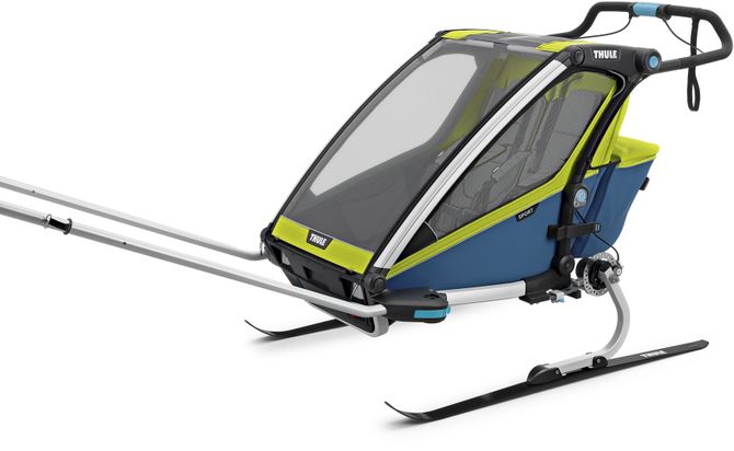 Детская коляска Thule Chariot Sport Double (Chartreuse-Mykonos) 10201016 670:500 - Фото 9