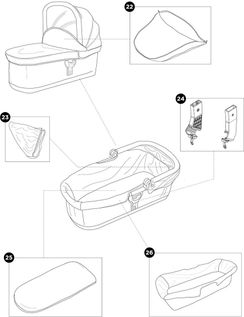 Thule Urban Glide2 Double (Qora)