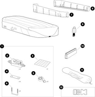 Бокс Thule Ranger 500