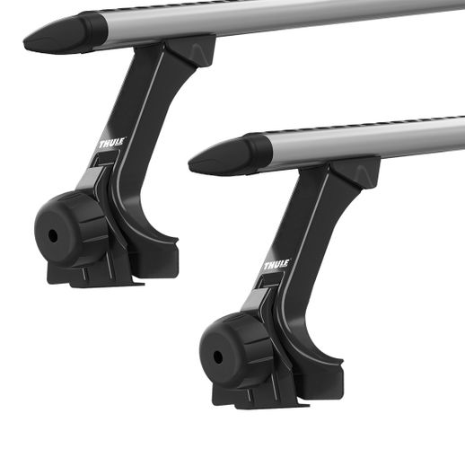 Багажник на водостоки (20см) Thule Wingbar Evo (1.50 м) 670:500 - Фото