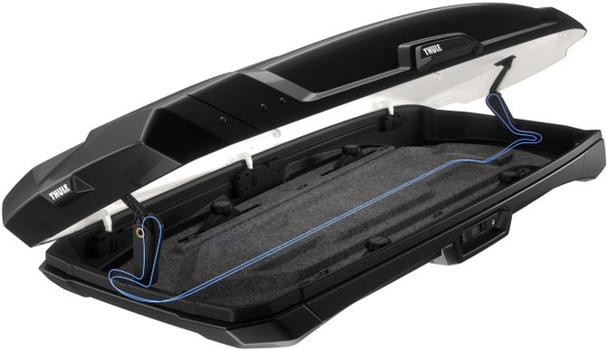 Бокс Thule Vector Alpine Titan 670:500 - Фото 12