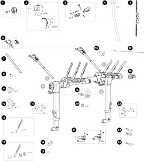 Велокрепление Thule OutWay 994001