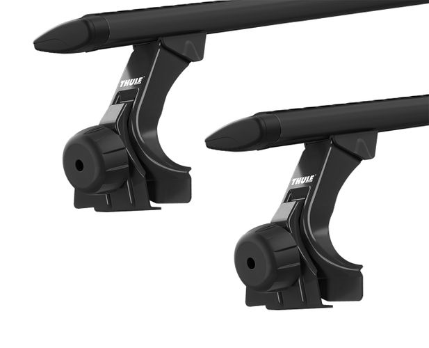 Багажник на водостоки (15см) Thule Wingbar Evo Black (1.50 м) 670:500 - Фото