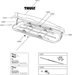 Box Thule Flow 606000