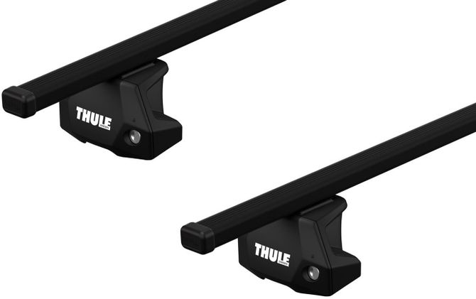 Багажник в штатные места Thule Squarebar Evo для BMW 3-series (E90; F30) 2004-2019 670:500 - Фото