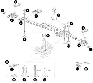 Велокрепление Thule ProRide 598