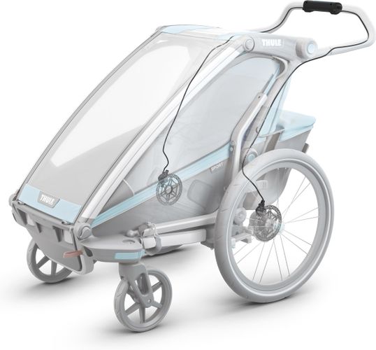 Детская коляска Thule Chariot Sport Double (Blue-Black) 10201015 670:500 - Фото 15