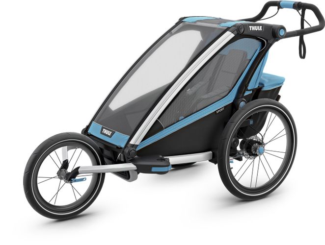 Детская коляска Thule Chariot Sport Single (Blue-Black) 10201013 670:500 - Фото 8