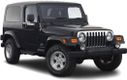 LJ 3-doors SUV from 2003 to 2006 rain gutters