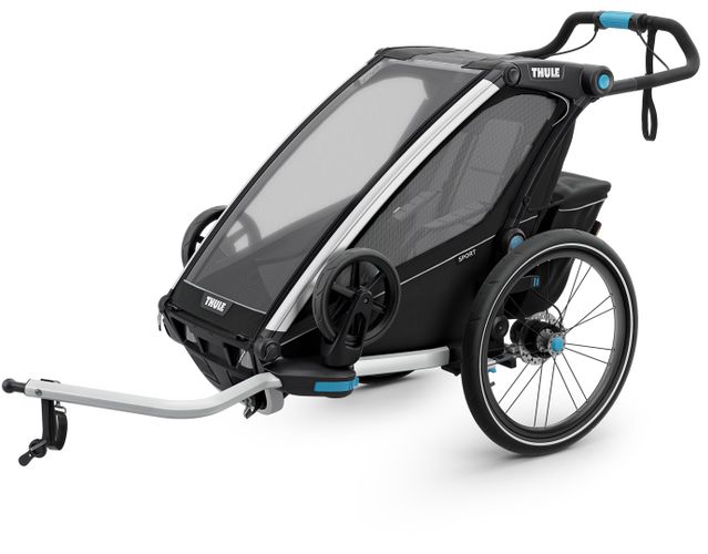 Детская коляска Thule Chariot Sport Single (Black) 10201011 670:500 - Фото