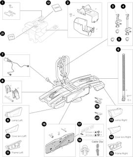 Велокрепление Thule EasyFold XT (Fix4Bike) 965500