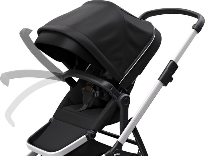 Stroller Thule Sleek (Midnight Black) 670:500 - Фото 8