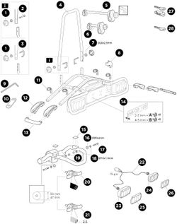 Велокрепление Thule EuroRide 940000