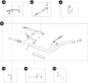 Детская коляска Thule Chariot Cross Double (Alaska) 10202024