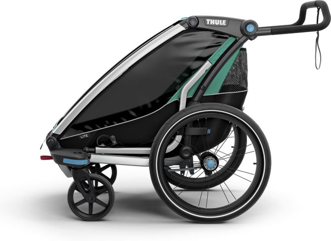 Детская коляска Thule Chariot Lite Single (Blue Grass-Black) 10203006 670:500 - Фото 4