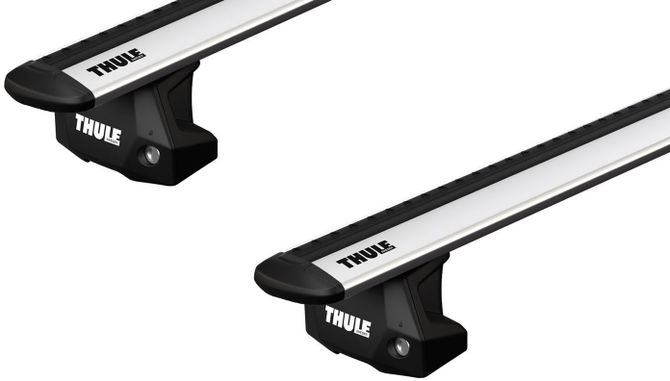 Багажник в штатные места Thule Wingbar Evo для BMW 4-series (G26)(gran coupe) / i4 2020→ 670:500 - Фото