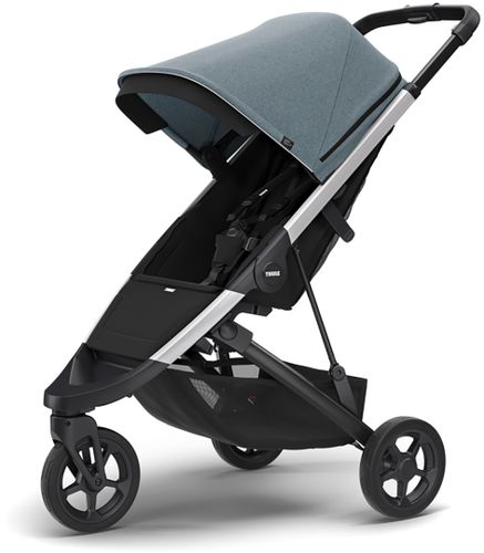 Stroller Thule Spring (Aluminium / Teal Melange) 670:500 - Фото