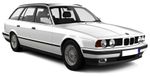 E34 Touring 5-doors Wagon from 1991 to 1996 rain gutters