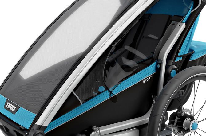 Детская коляска Thule Chariot Sport Single (Blue-Black) 10201013 670:500 - Фото 15