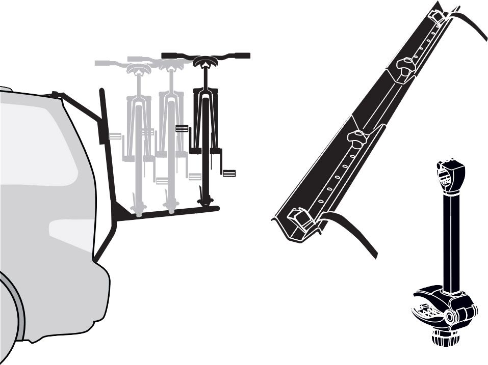 Thule BackPac 3rd Bike Adapter 973230 buy at