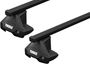 Багажник на гладкую крышу Thule Squarebar Evo для Renault Scenic / Grand Scenic (mkIV) 2016→