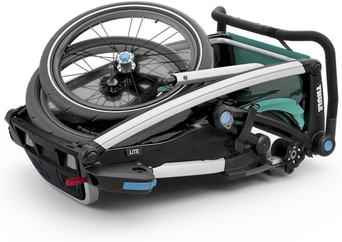 Детская коляска Thule Chariot Lite Single (Blue Grass-Black) 10203006 670:500 - Фото 7