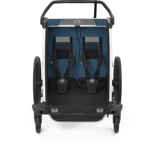 Детская коляска Thule Chariot Cross Double (Majolica Blue) 10202023 670:500 - Фото 4