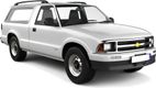 S-10 3-дверный SUV с 1983 по 1994 рейлинги