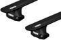 Багажник в штатные места Thule Wingbar Evo Black для BMW 5-series (G30)(седан) 2016→