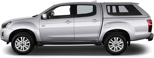 4-дверный Double Cab с 2011 по 2020 рейлинги