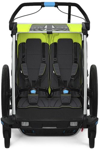 Детская коляска Thule Chariot Sport Double (Chartreuse-Mykonos) 10201016 670:500 - Фото 4