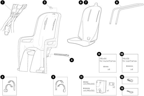 Детское кресло Thule RideAlong (Light Grey) 100107