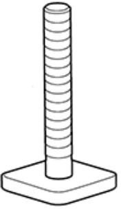 Т-Болт (1,5")(40 мм)(2 шт) 54641 (JawGrip) 670:500 - Фото