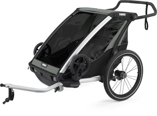 Детская коляска Thule Chariot Lite Double (Agave) 10203022 670:500 - Фото