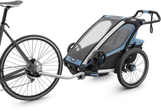 Детская коляска Thule Chariot Sport Single (Blue-Black) 10201013 670:500 - Фото 2